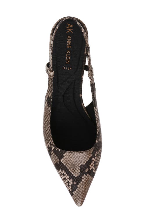 Anne Klein Shorty Slingback Pump In Multi