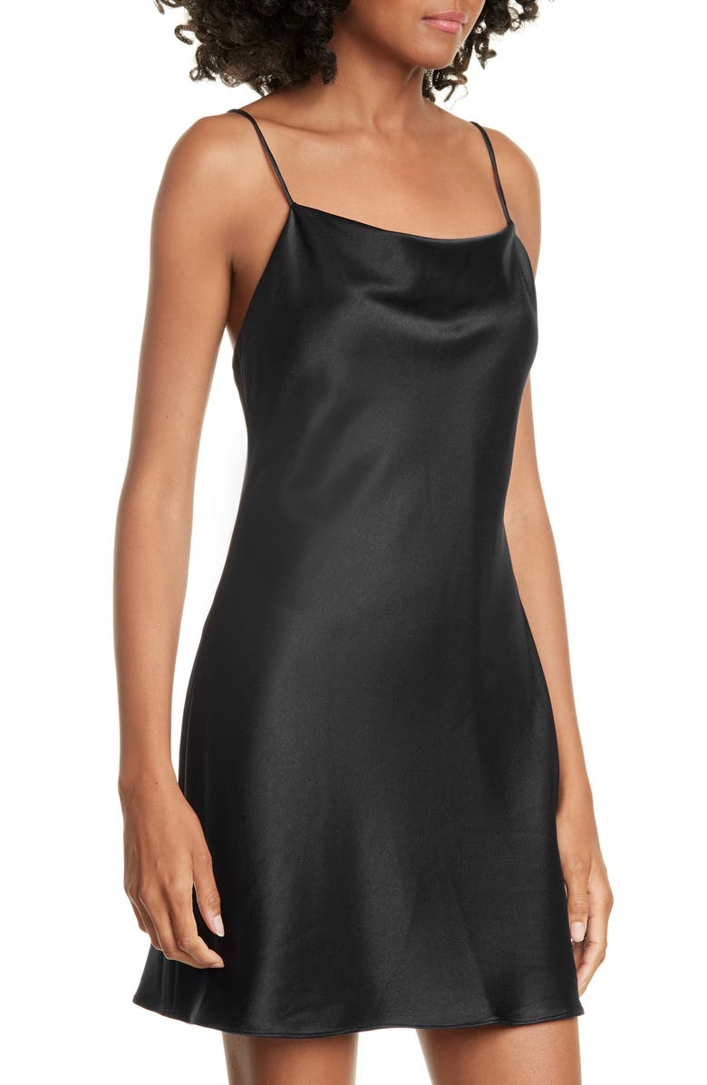 Alice + Olivia Harmony Mini Slipdress, Alternate, color,