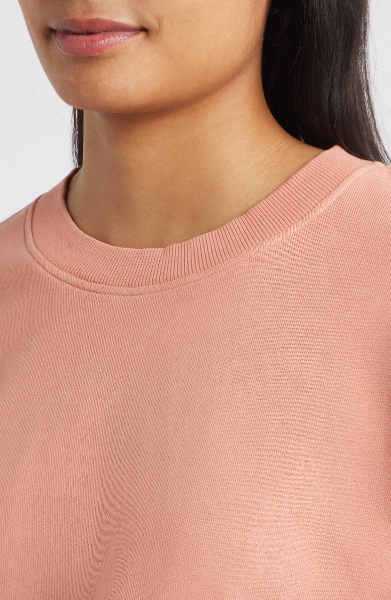 CITY BLUES Ombré Sweatshirt, Alternate, color, Merlot