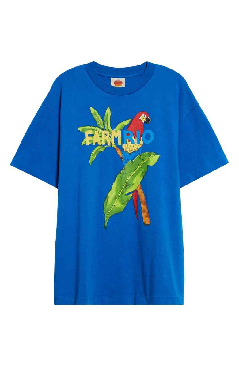 FARM Rio Oversize Cotton Graphic T-Shirt, Alternate, color,