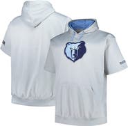 FANATICS Men's Fanatics Branded Silver Memphis Grizzlies Big & Tall Logo Pullover Hoodie