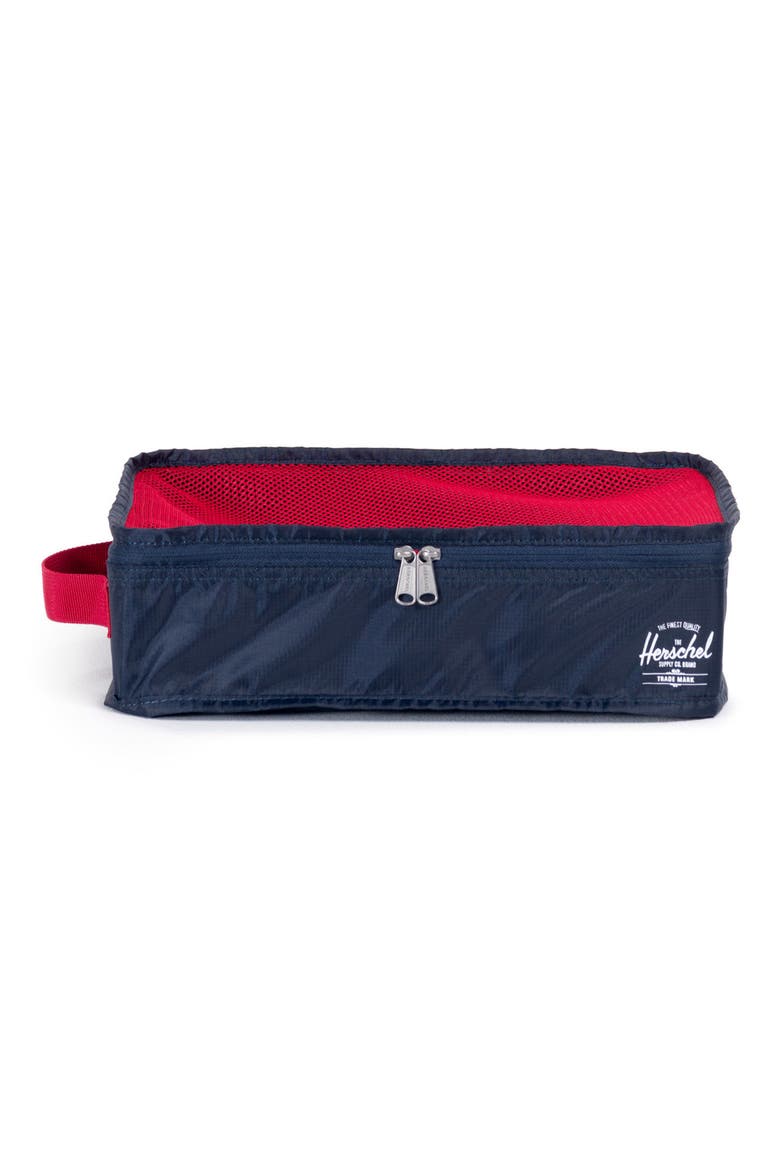 Travel Organizer Set, Alternate, color, NAVY/ RED
