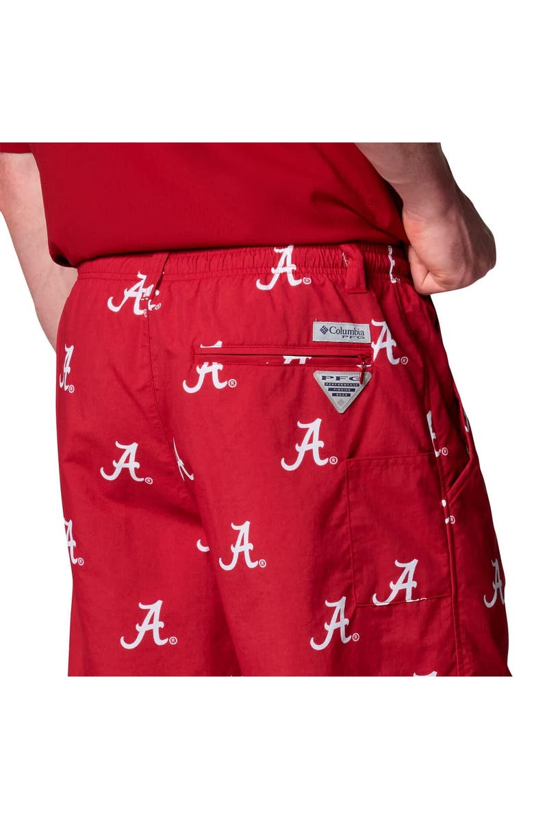Columbia Men's Columbia Crimson Alabama Crimson Tide Big & Tall Backcast Shorts, Alternate, color, Crimson
