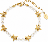 DLORIA Seaside Starfish Beaded Bracelet