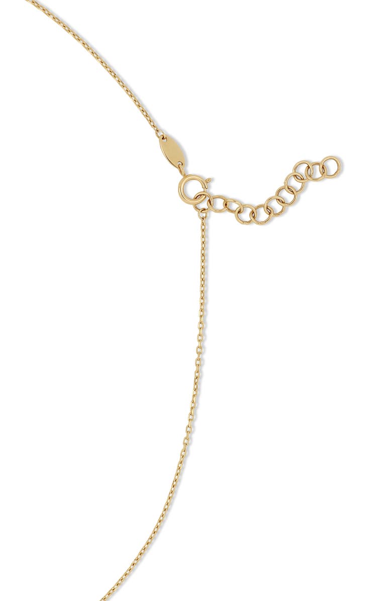Bony Levy 14K Gold Sphere Station Necklace, Alternate, color, 14K Yellow Gold