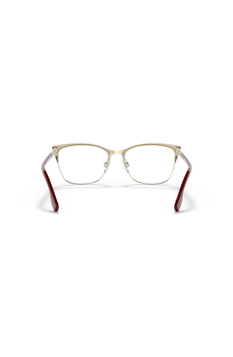 Burberry 54mm Cat Eye optical glasses, Alternate, color, Burgundy