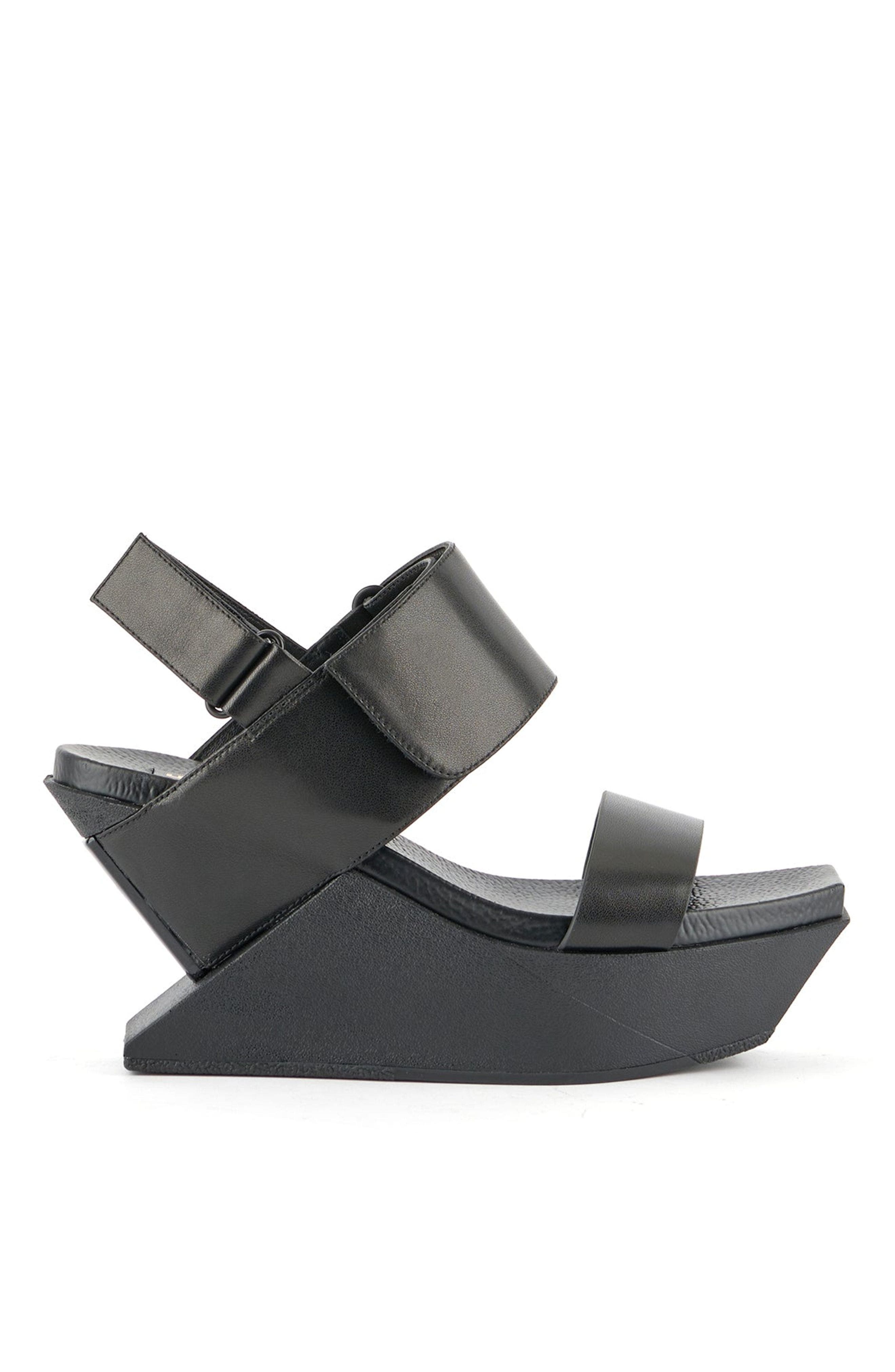 United Nude Delta Wedge Sandal, Main, color, Black