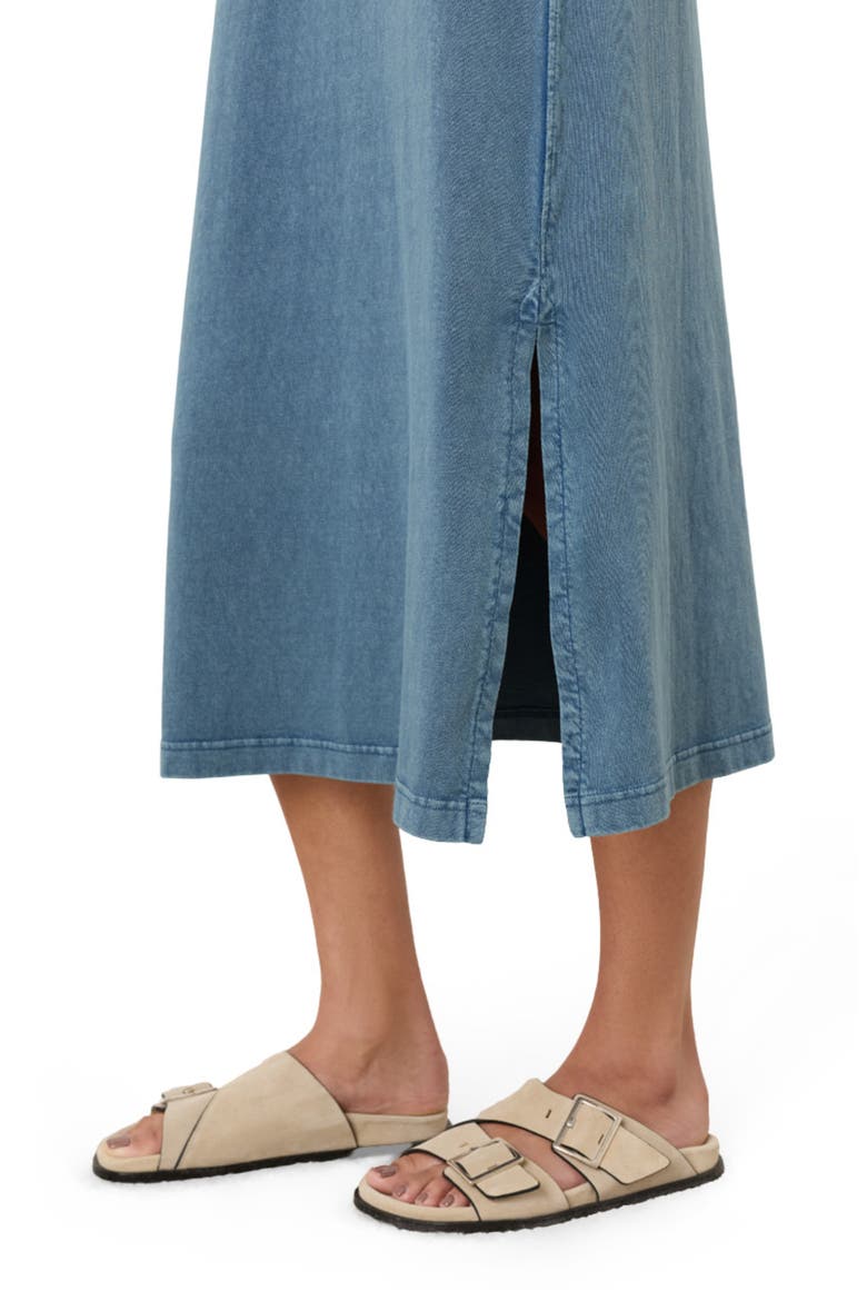 Organic Cotton Weekends Tank Dress, Alternate, color, Washed Wedgewood Blue