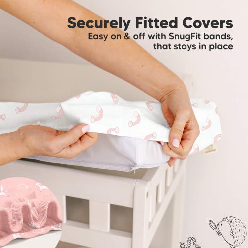 Keababies 2-pack Soothe Changing Pad Covers In Multi
