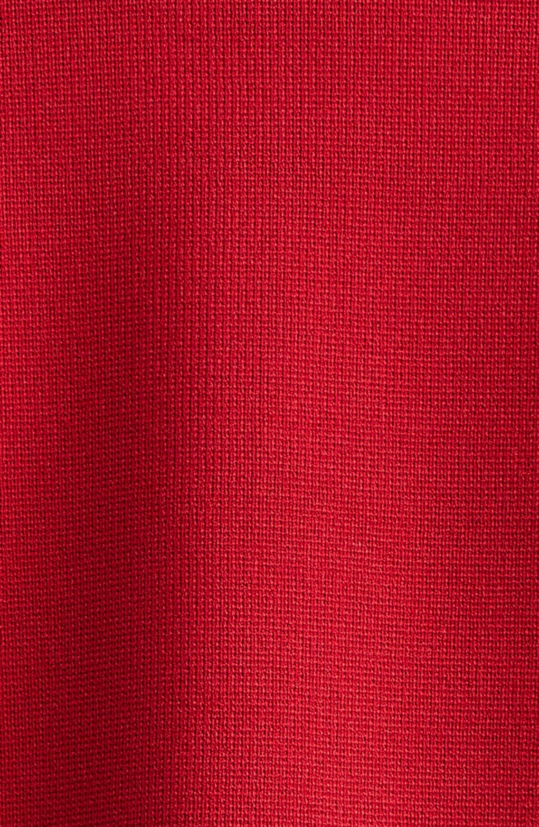 ST. JOHN Suspended Pavé Milano Knit Cardigan, Alternate, color, Haute Red