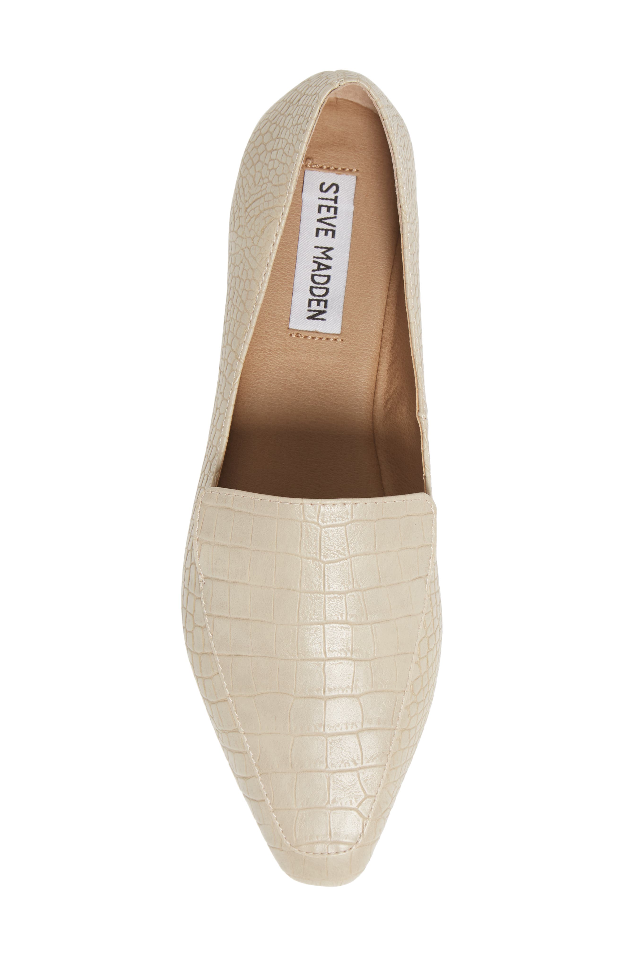 Gemmy Loafer Flat, Alternate, color, TAUPE CROCODILE