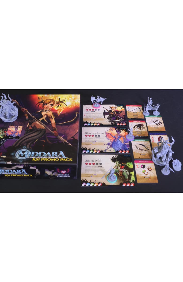 Middara Ks1 Promo Pack Expansion With 3 Characters, Alternate, color, Multicolored