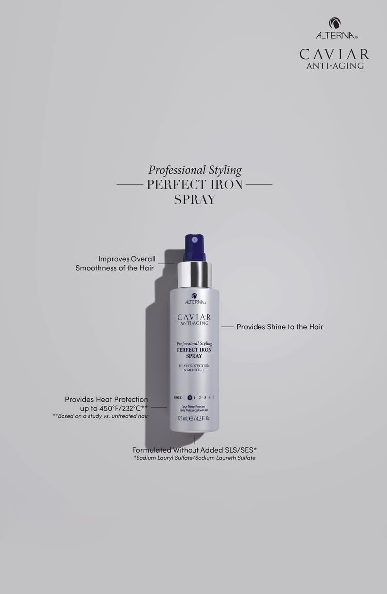 ALTERNA<sup>®</sup> Caviar Anti-Aging Professional Styling Perfect Iron Spray, Alternate, color, 