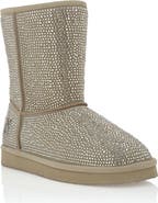 PHILIPP PLEIN Mid Flat Boots Stones Women