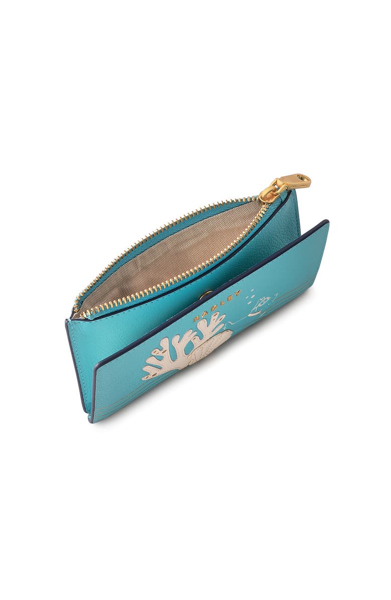 Radley Coin Street - Deep Sea Diver Medium Ziptop Wallet, Alternate, color, Maldives