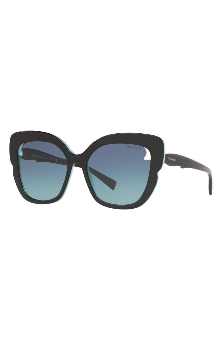 Tiffany & Co. 56mm Square Cat Eye Sunglasses, Alternate, color, 