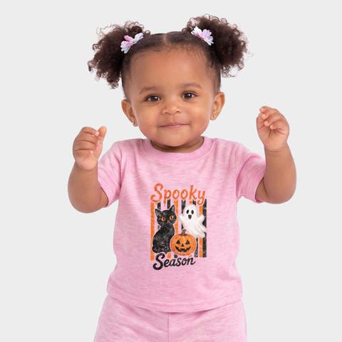 Spooky Season Characters Infant Jogger Pant Crew Set