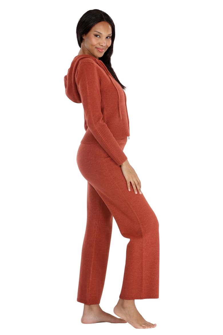 Spice It Up Sweater Pants, Alternate, color, COPPER