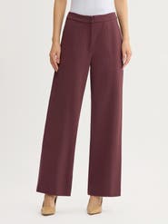 Misook Naomi Wide Leg LuxeStretch Ponte Pant