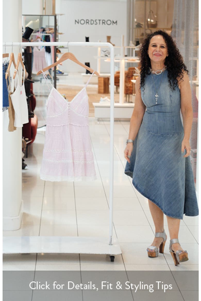 Krista Lace Sleeveless Fit & Flare Minidress video