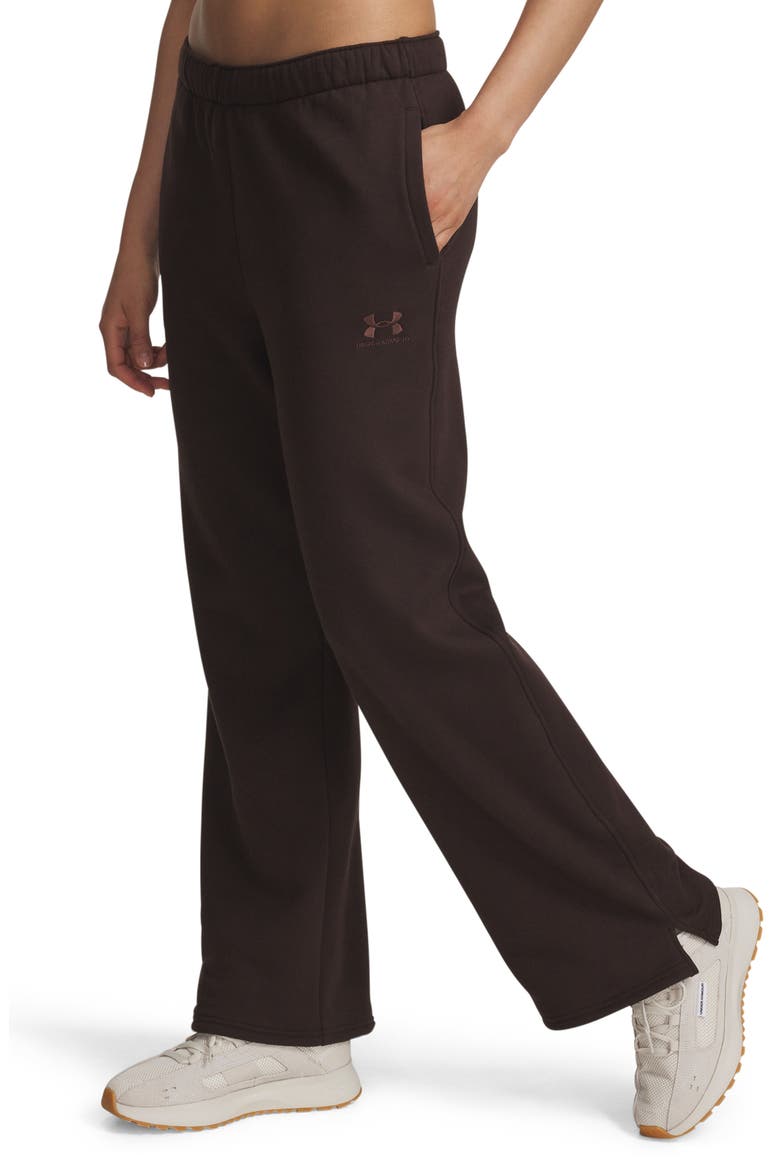 Icon Vida Cotton Blend Fleece Sweatpants, Main, color, KONA BROWN/ KONA BROWN