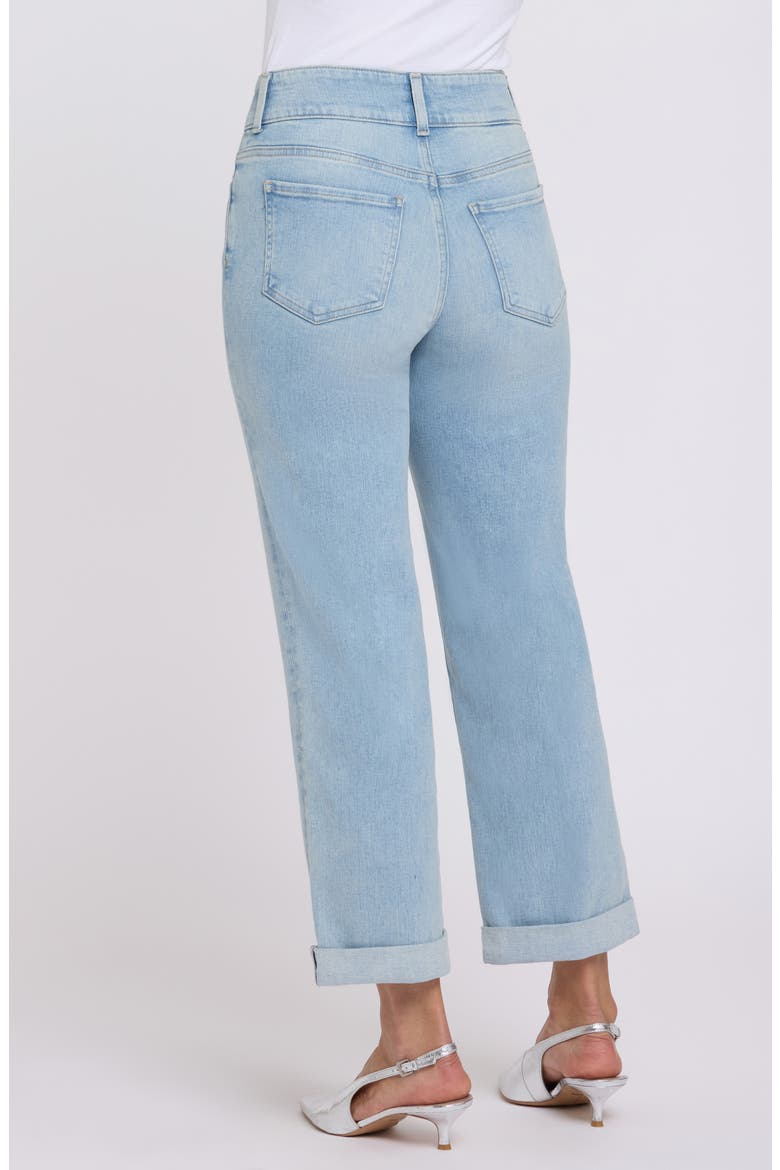Bailey High Waist Crop Relaxed Straight Leg Jeans, Alternate, color, KEYS VIEW