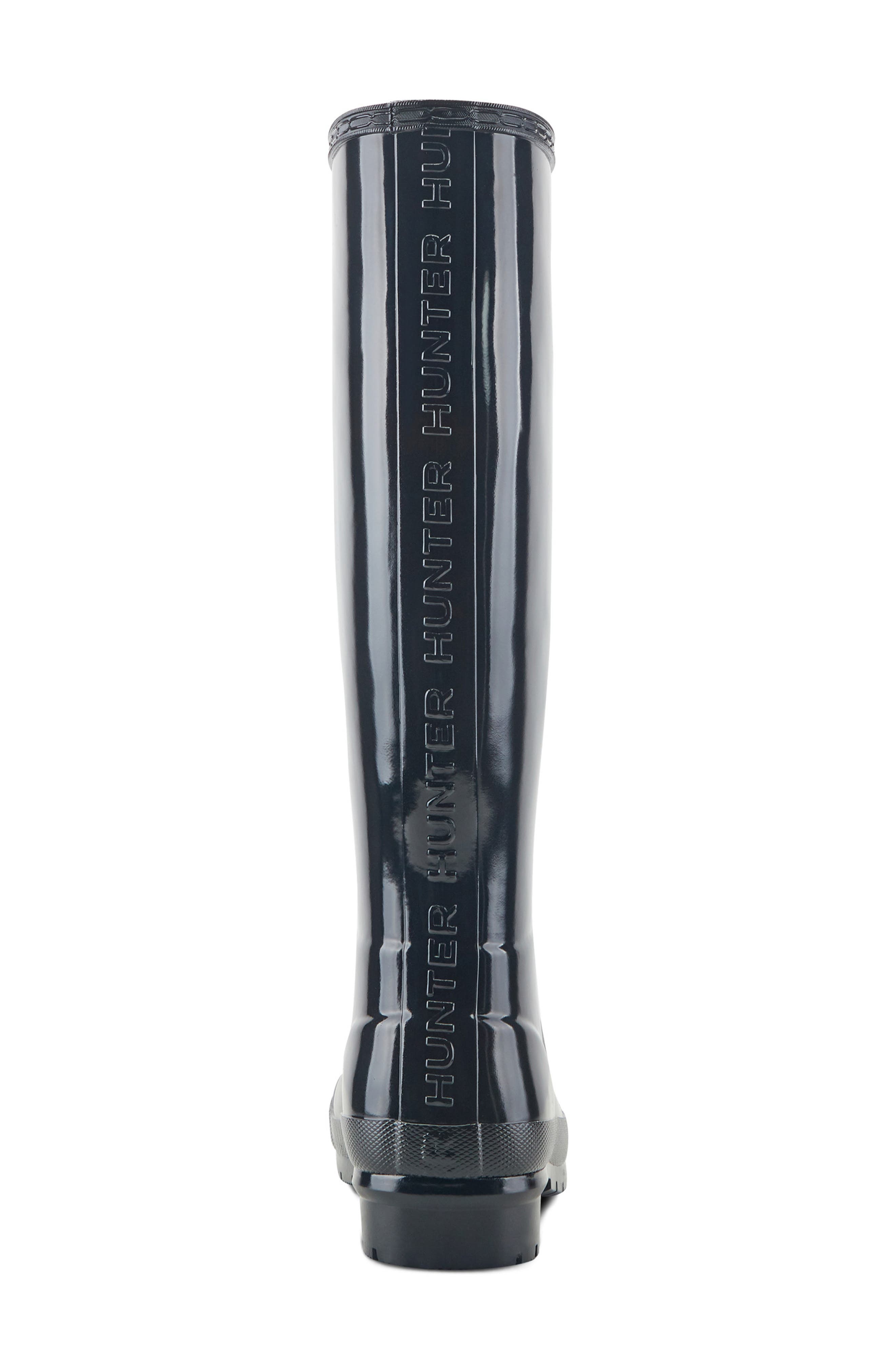 Lily Waterproof Rain Boot, Alternate, color, BLACK 001
