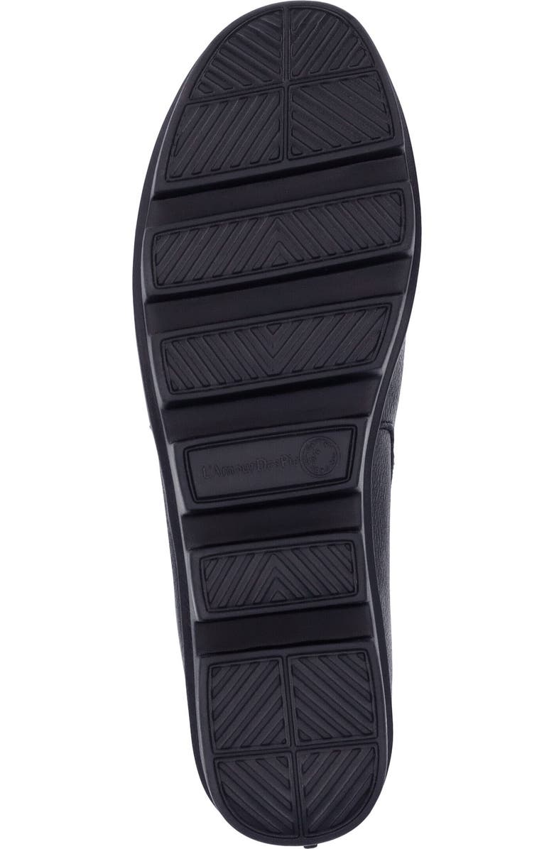 L'Amour des Pieds Hadirat Platform Wedge Bootie, Alternate, color, Black