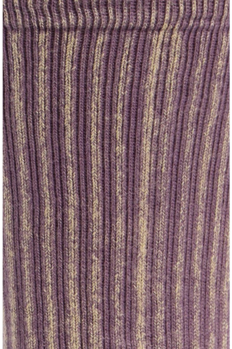 Icon Dyed Crew Socks, Alternate, color, PLUM