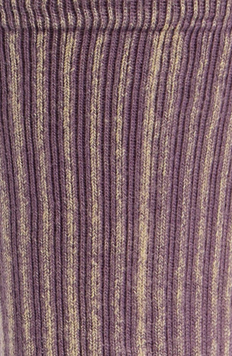 Stance Icon Dyed Crew Socks, Alternate, color, Plum