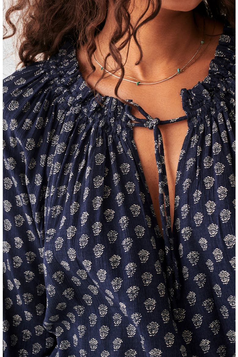 Emery Print Blouse, Alternate, color, LOTUS FLORAL PRINT