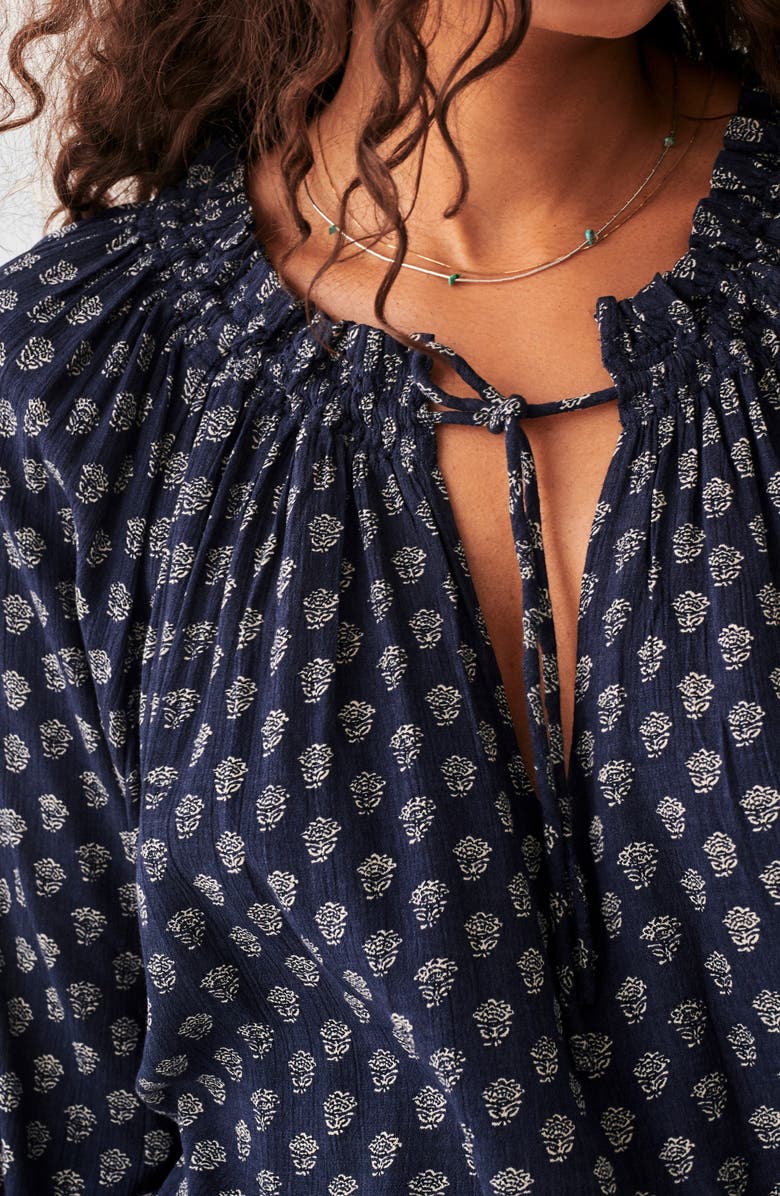 Faherty Emery Print Blouse, Alternate, color,