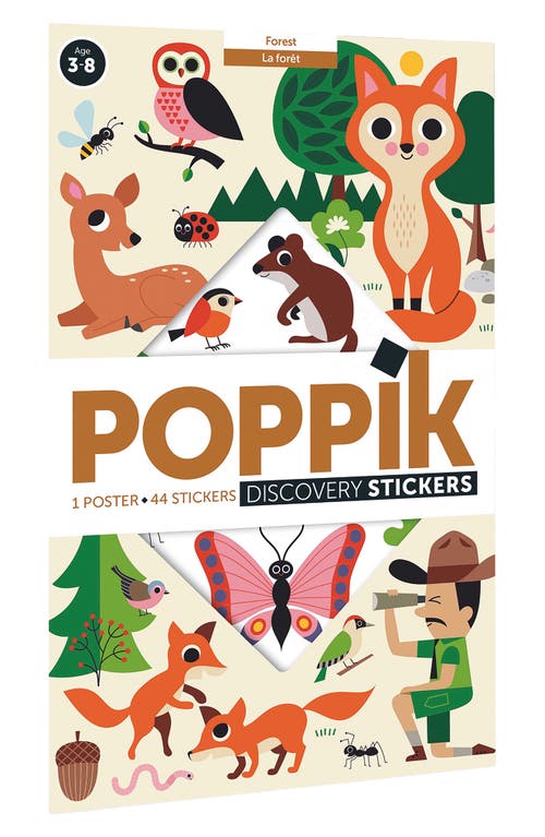 Scrunch The Forest Discovery Poster & Stickers in Multi  product