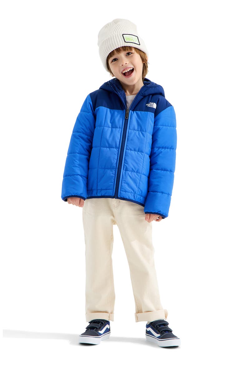 Kids' Shasta Reversible Hooded Jacket, Main, color, ACTIVE BLUE/ BOLD BLUE