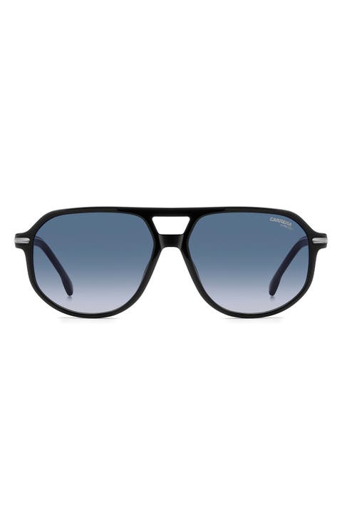 59mm Gradient Navigator Sunglasses