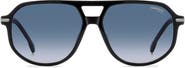 Carrera Eyewear 59mm Gradient Navigator Sunglasses