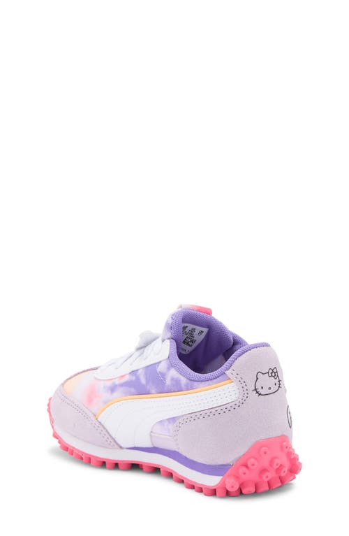 Puma X Hello Kitty® And Friends Easy Rider Big Kids' Sneakers In Lilac Frost- White
