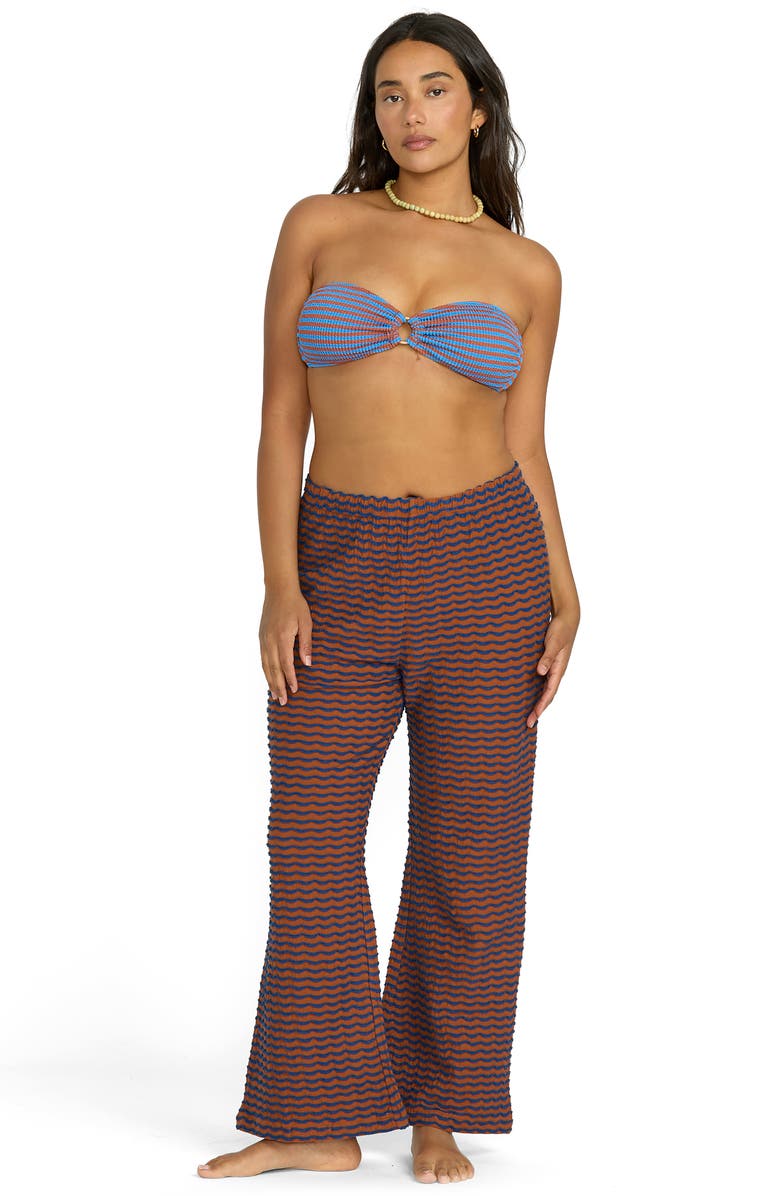 Billabong Hot Tides Flare Pants, Alternate, color, Sedona