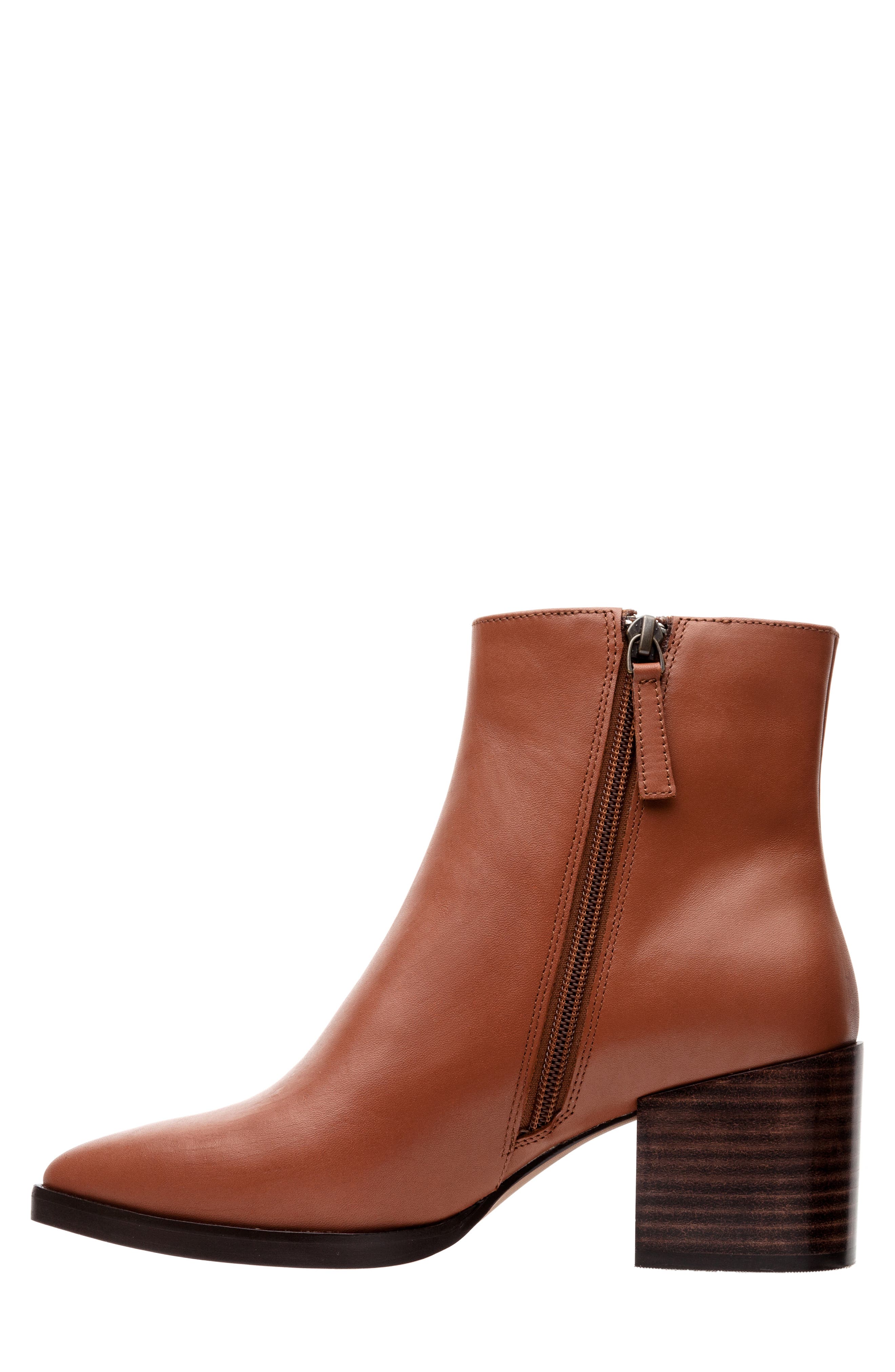 Linea Paolo Viva Bootie, Alternate, color, Cognac