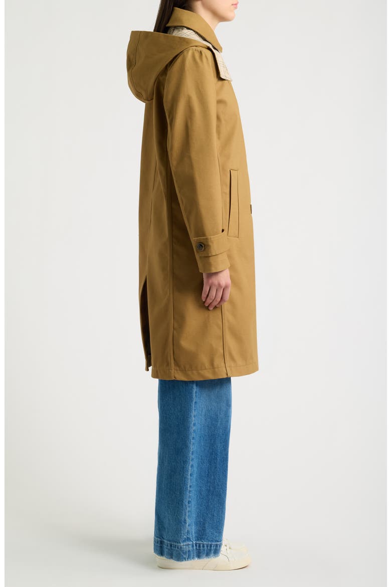 Heritage Long Raincoat, Alternate, color, KHAKI/ TAN