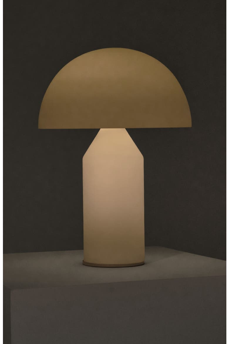 Venus 9.5" Modern LED Table Lamp with Dome Bowl Shade, Alternate, color, Frosted White