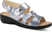 Flexus by Spring Step Acamar Snakeskin Print Slingback Sandal