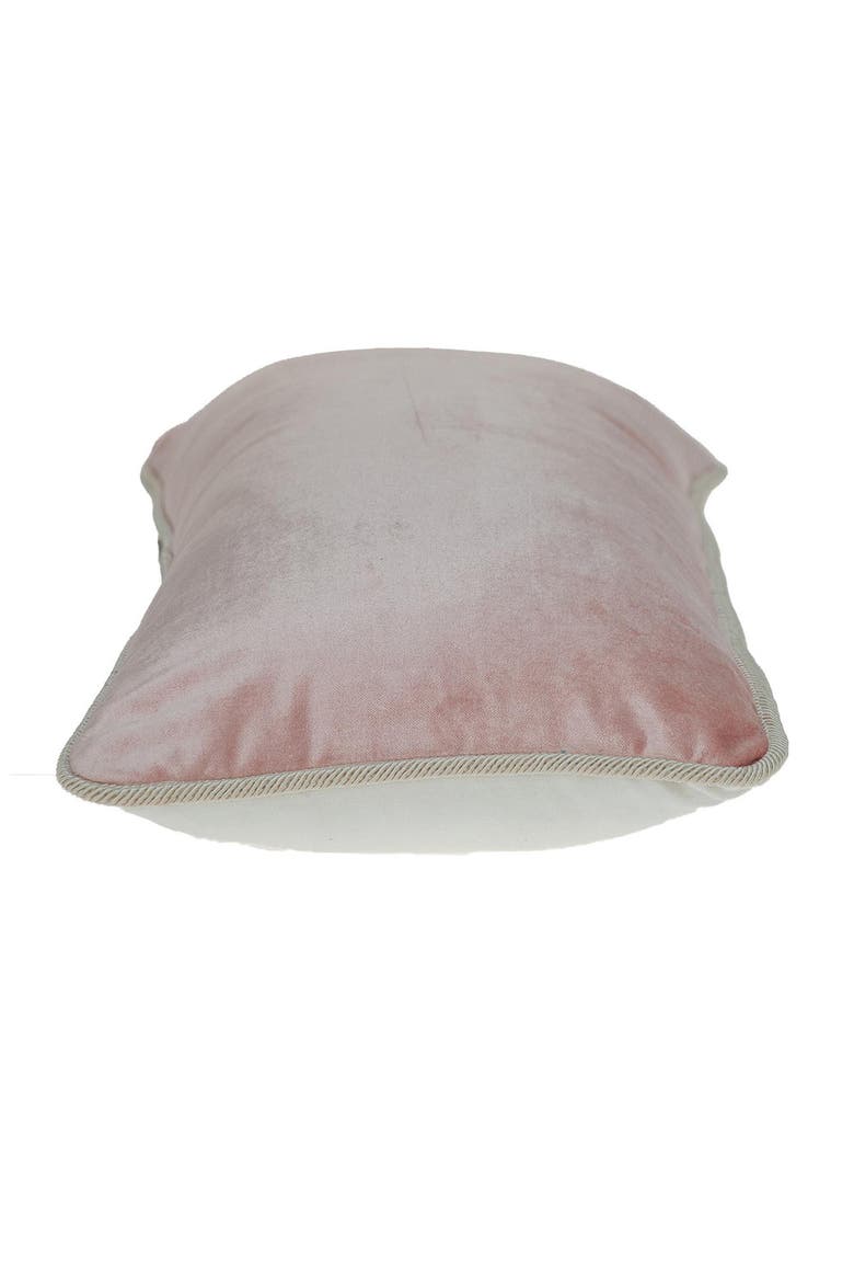 Maia Transitional Pink Throw Pillow, Alternate, color, PINK