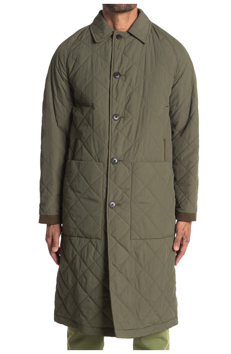 Burberry Reversible Ableford Car Coat, Alternate, color,