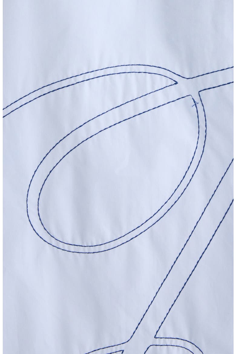 La Chemise Fonccio Embroidered Camp Shirt, Alternate, color, J SIGNATURE BLUE EMBROIDE