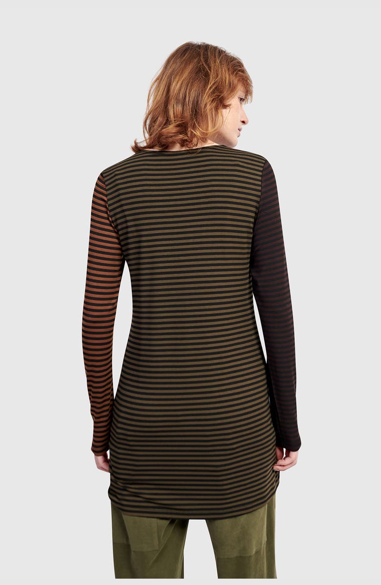Alembika Layering Long Tee, Alternate, color, Stripes