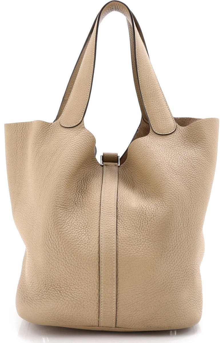 Pre-Owned Hermes Picotin Lock Bag Clemence GM, Alternate, color, Trench