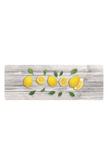 J&v Textiles J And V Textiles 20" X 55" Anti Fatigue Kitchen Mat In Multi