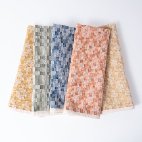 Maadili Collective Scandinavian Folk Hand Towel In Sand