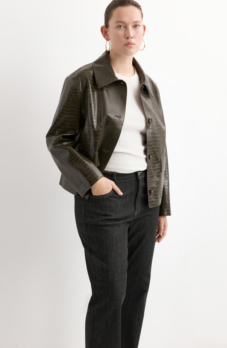 MANGO Mid Rise Flare Jeans, Alternate, color, Black